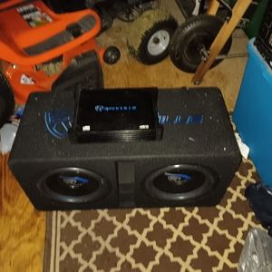 Speakers and amp